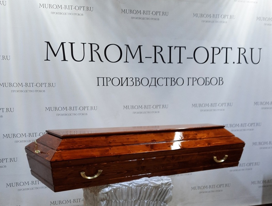 муром-рит-опт гроб шестигранный лакированный